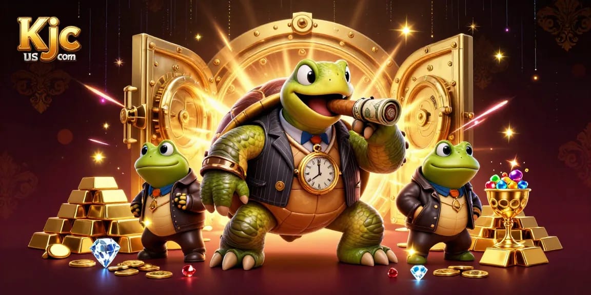 Experience thrilling gameplay with Kjc us com as a massive turtle mobster and bullfrog enforcers light up the casino!