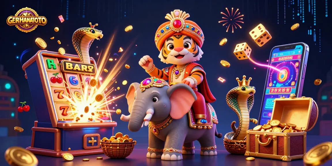Permainan GERHANATOTO dengan kemenangan besar dan jackpot yang melimpah dari mesin slot 3D.
