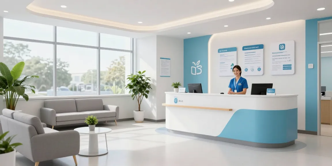 David Hoffmeister reviews at a healthcare clinic, showcasing compassionate patient care.