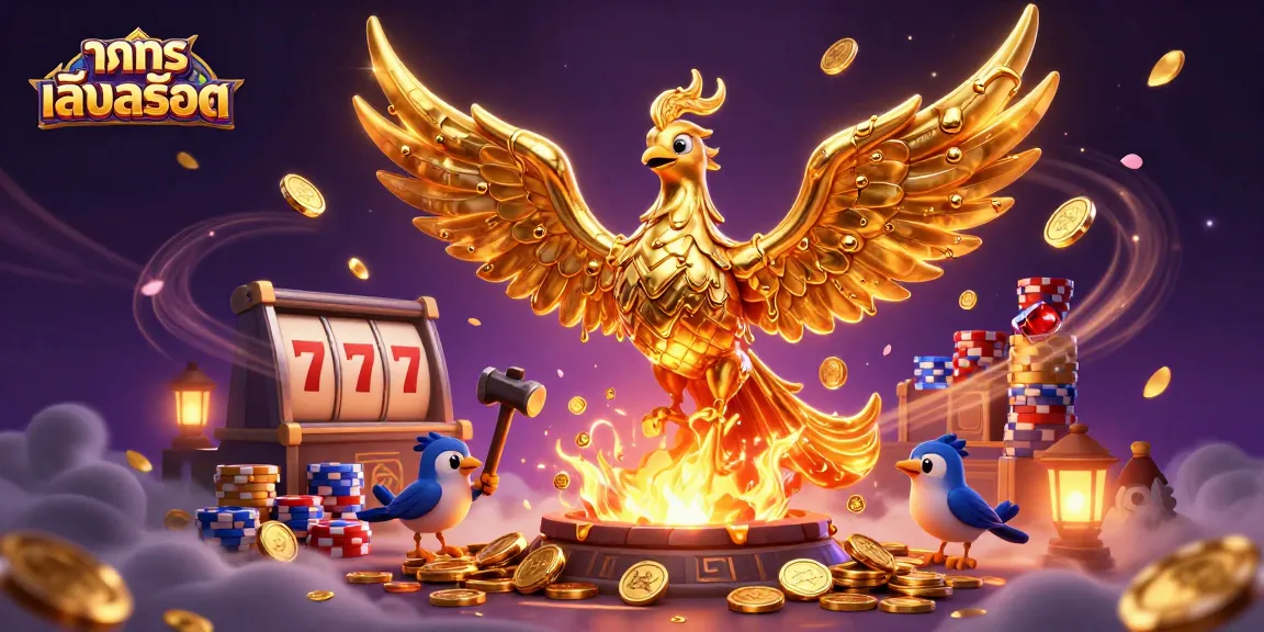Engage in ทดลองเล่นสล็อต and experience vibrant casino energy with golden phoenix and slot reels.