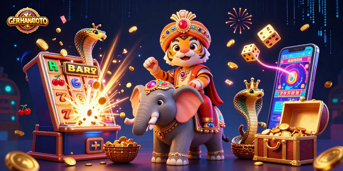 Permainan GERHANATOTO dengan kemenangan besar dan jackpot yang melimpah dari mesin slot 3D.
