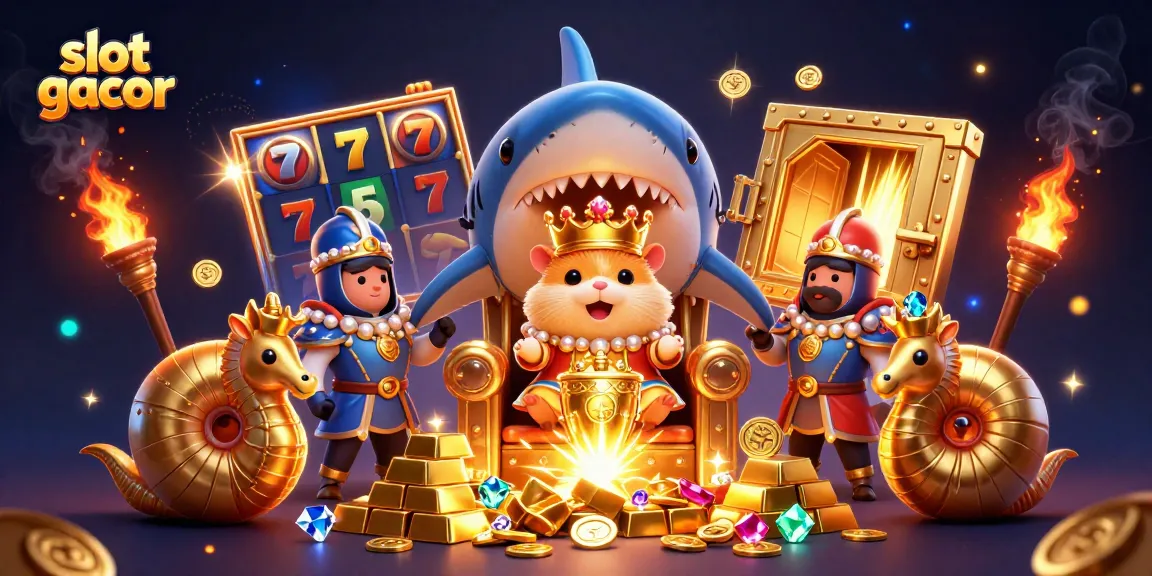 Slot gacor membawa keberuntungan di dunia permainan kasino yang cerah dan berkilau.