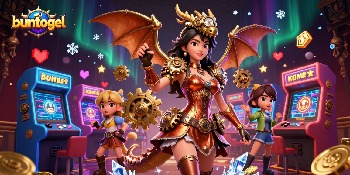 Play exciting games at buntogel with vibrant characters and dynamic casino elements.