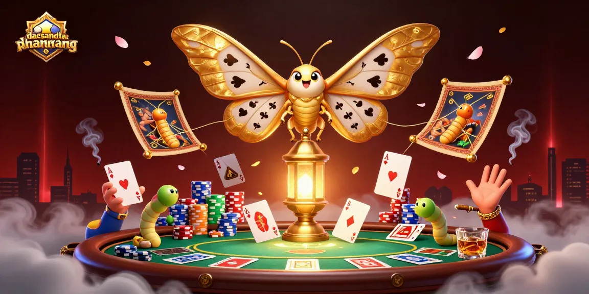 Experience thrilling gaming with dacsandatphanrang featuring a vibrant casino scene full of poker and enchanting elements.