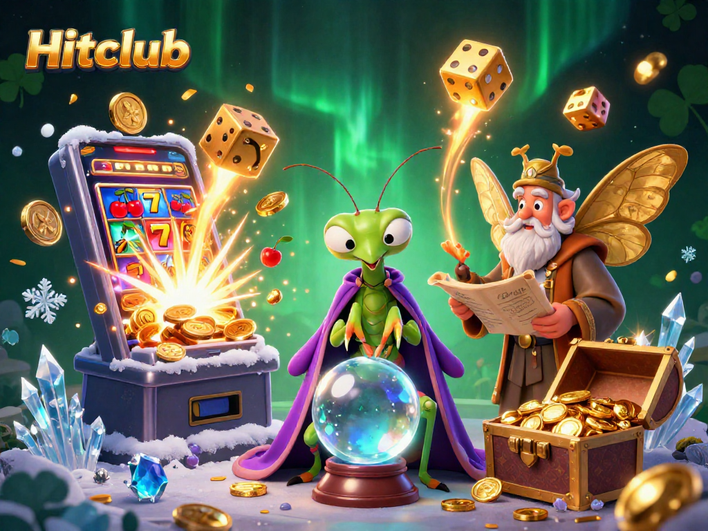 Experience thrilling moments at Hitclub with vibrant casino elements and lively characters.