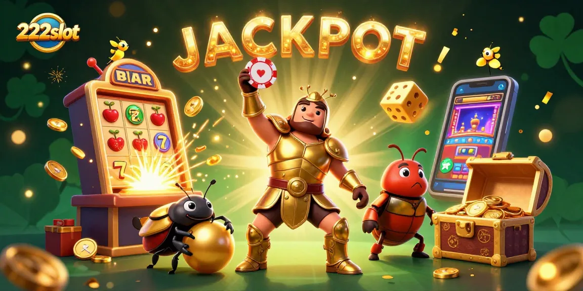Menangkan jackpot di 222slot dengan permainan slot yang mengesankan dan peluang menang yang tinggi.