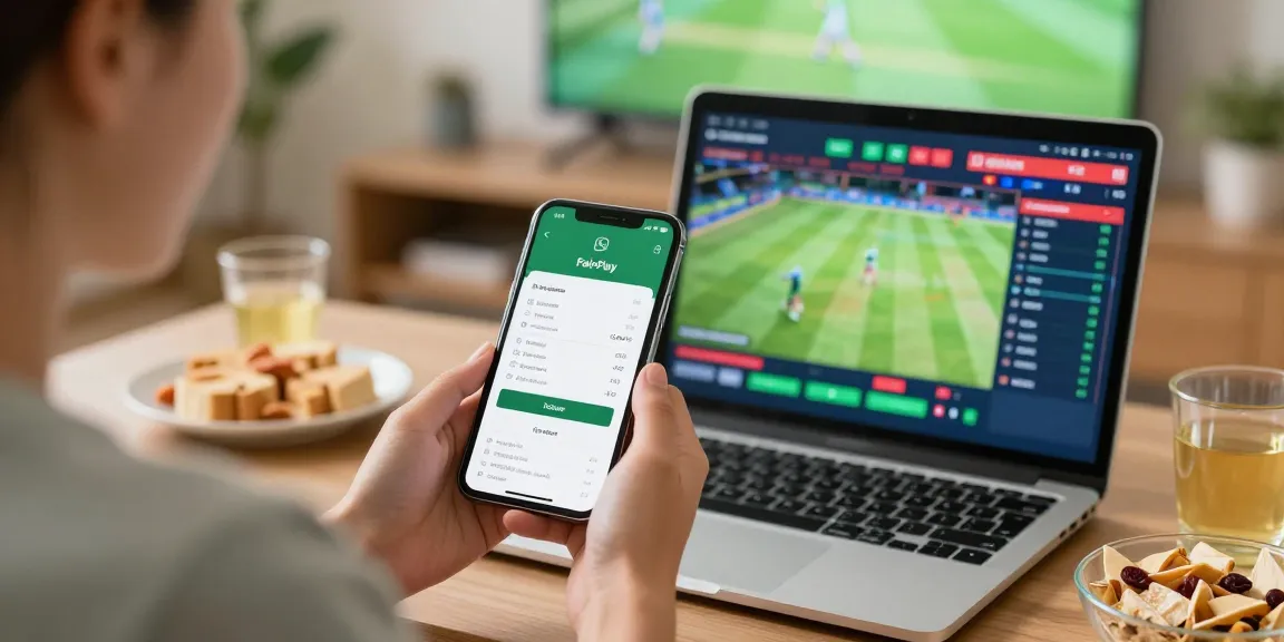 Experience seamless FairPlay login while enjoying live cricket betting at home.