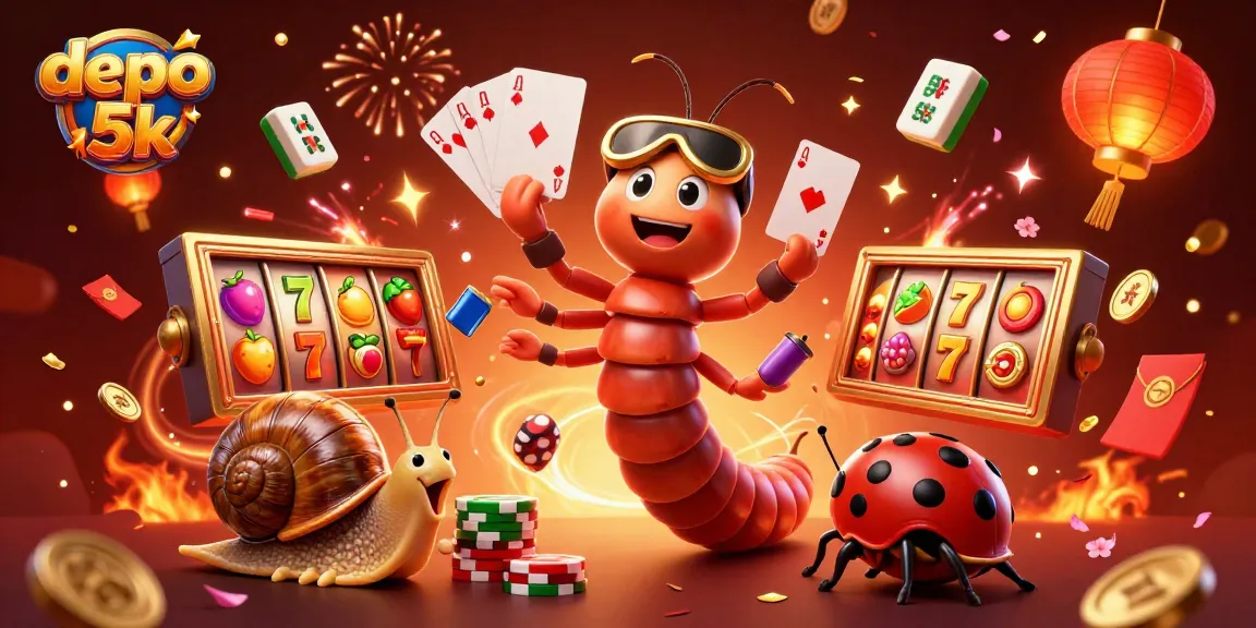 Menang besar di depo 5k dengan slot gacor dan suasana meriah!