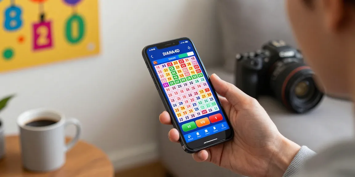 Pengguna DIANA4D menikmati prediksi togel online di smartphone dengan suasana nyaman dan hangat.