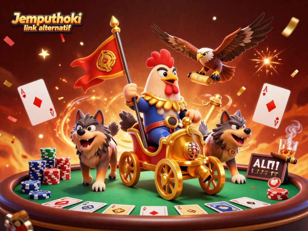 Experience thrilling gameplay at Jemputhoki link alternatif with vibrant characters and gaming excitement!