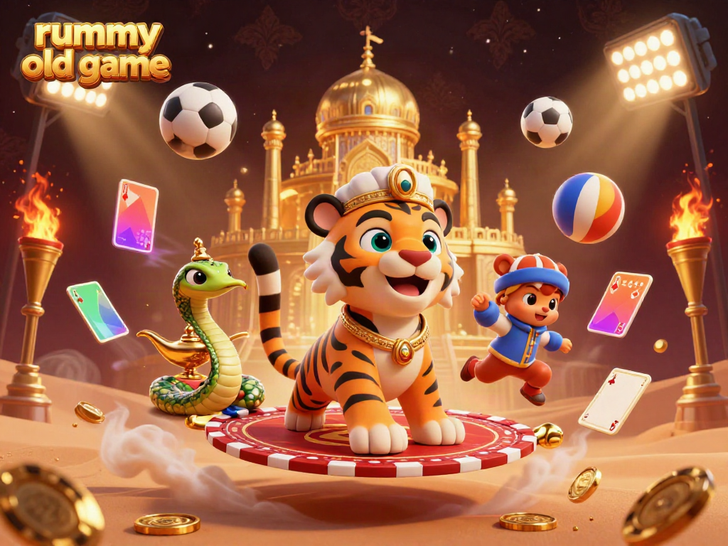 Rummy old game: Serunya bermain dengan Sultan Harimau di dunia rummy yang magis.