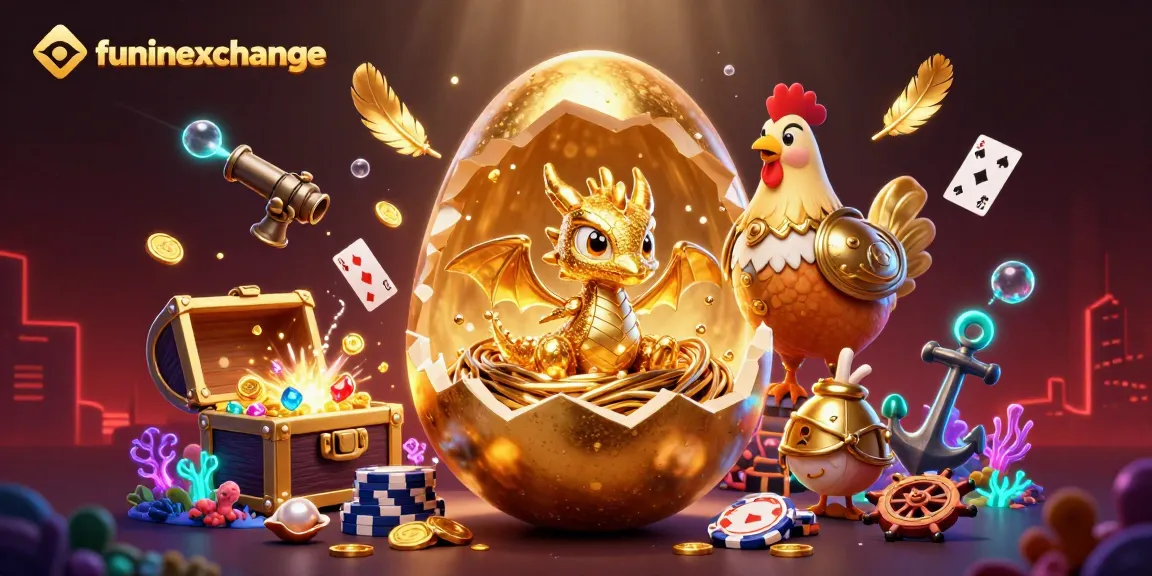 Experience funinexchange as golden dragon sprinkles poker chips amidst a vibrant casino atmosphere.