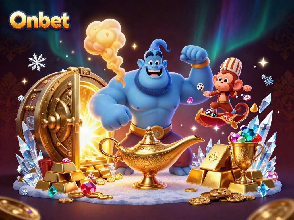 Experience exciting wins with Onbet's magical casino adventures featuring vibrant characters.