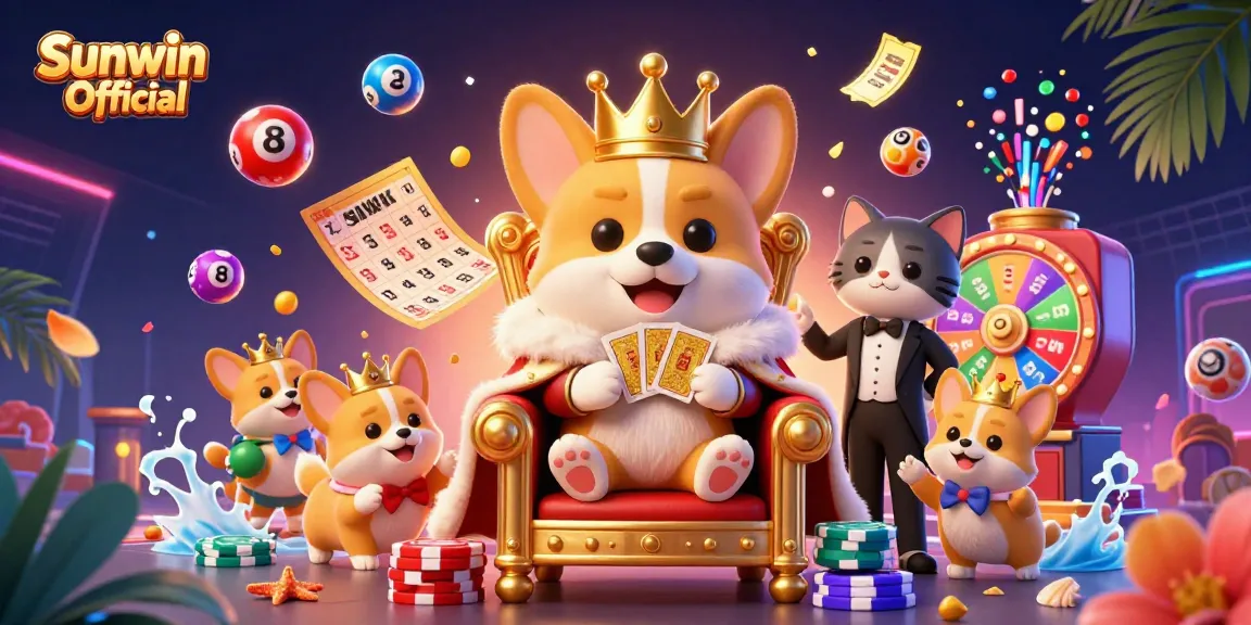 Experience gaming excitement at Sunwin Official, where vibrant lottery elements enhance the fun.